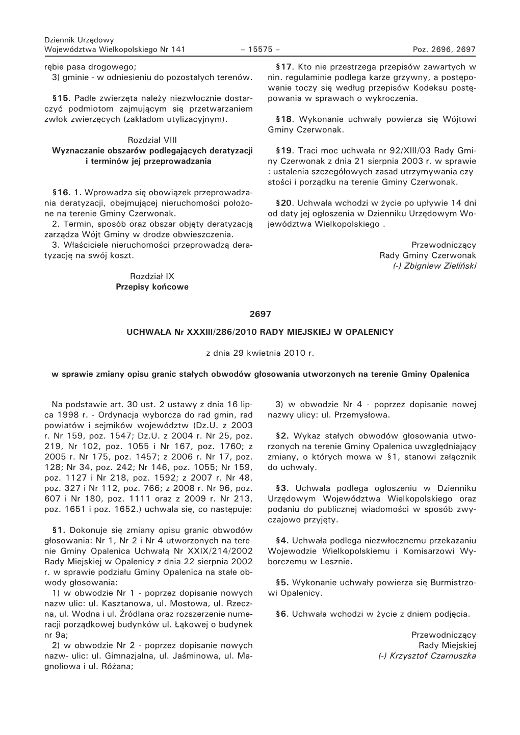 Dziennik Nr 141-2010 Pozycja 2697.Pdf