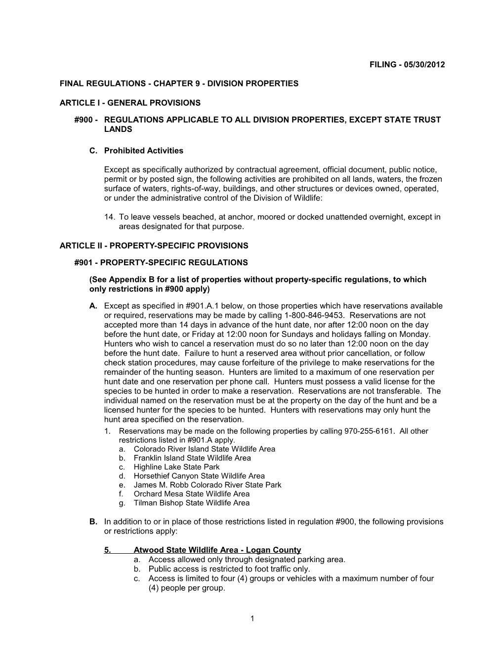 Final Regulations - Chapter 9 - Division Properties s1