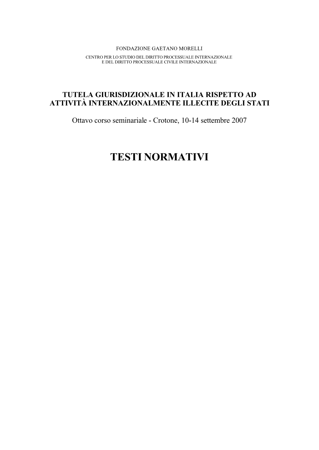 Testinormativi