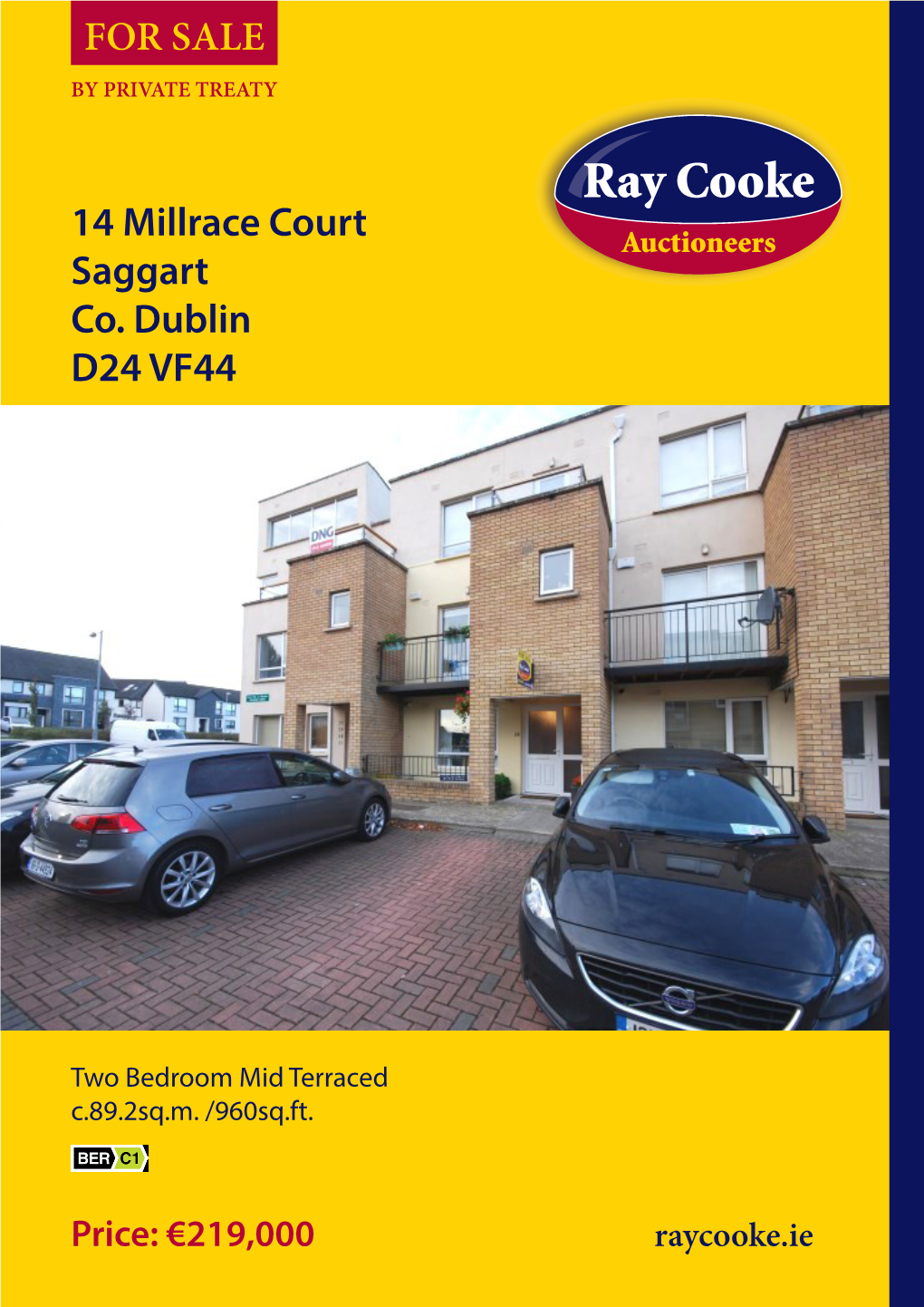 14 Millrace Court Saggart Co. Dublin D24 VF44 for SALE