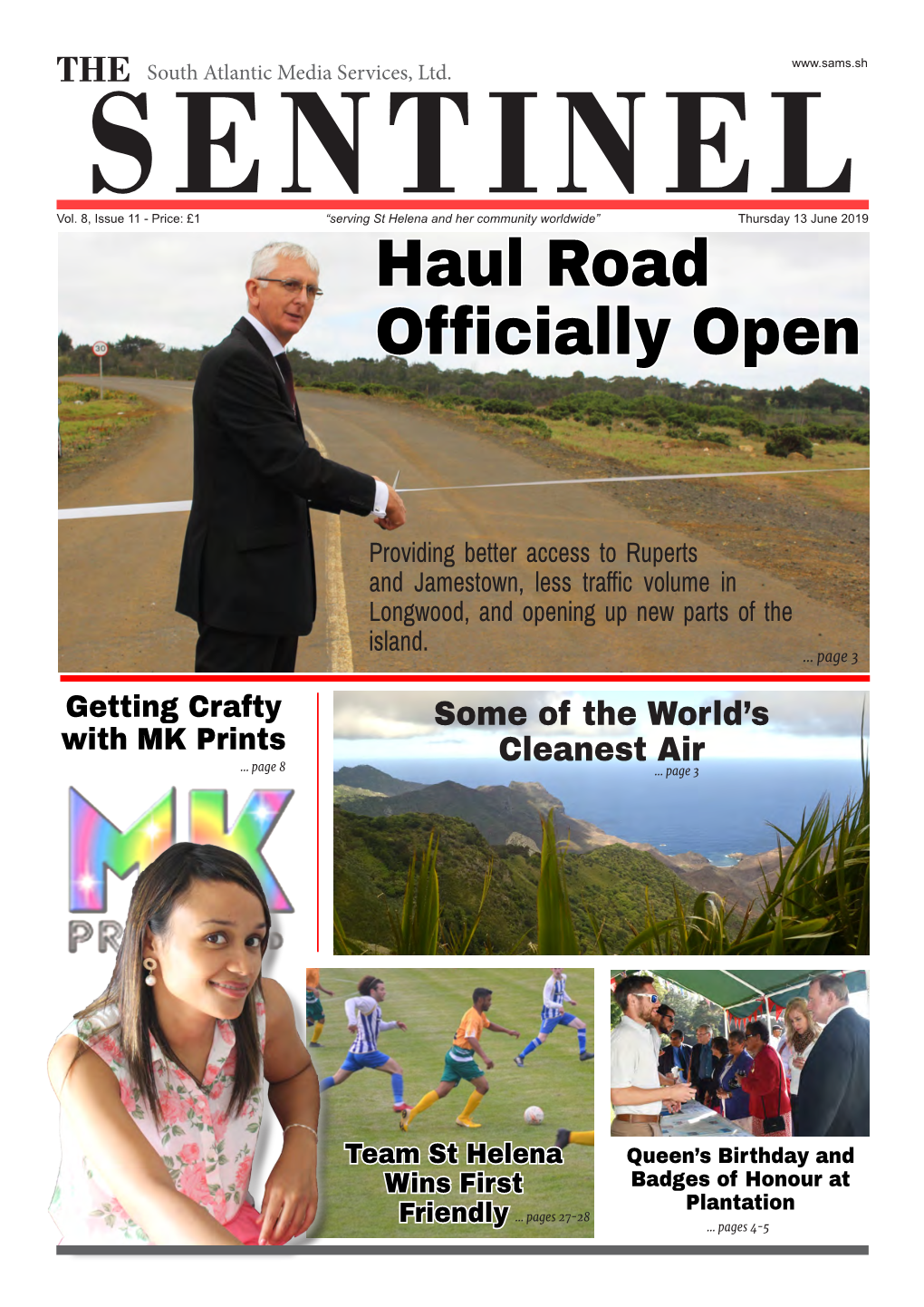 Haul Road Officially Open