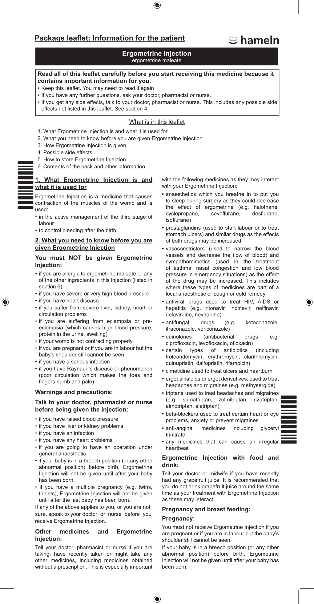 Download Leaflet View the Patient Leaflet in PDF Format