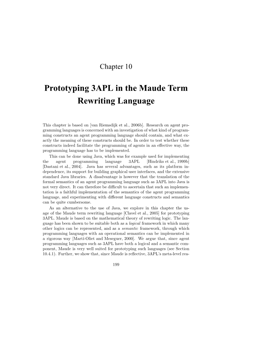 Prototyping 3APL in the Maude Term Rewriting Language