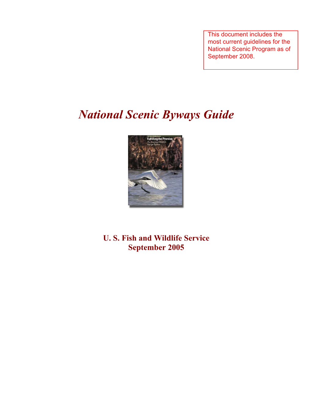 National Scenic Byways Guide