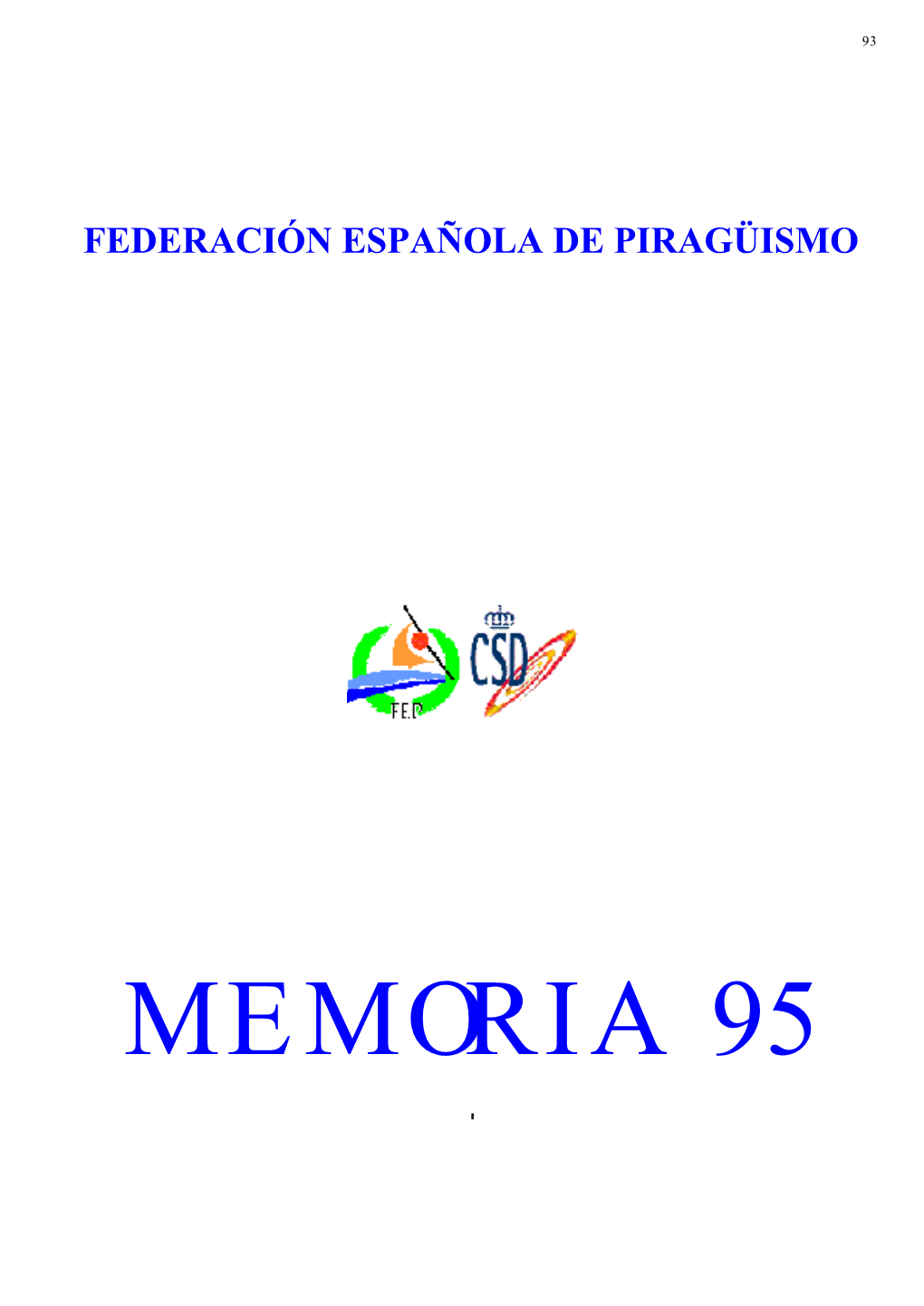 Federación Española De Piragüismo