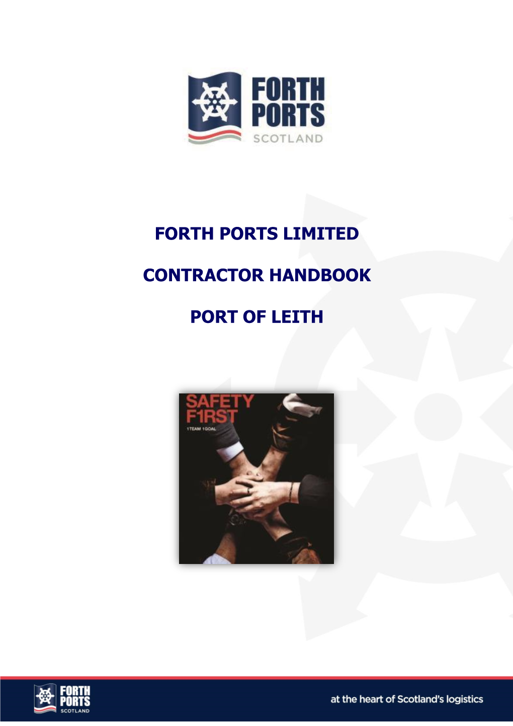 Forth Ports Limited Contractor Handbook Port