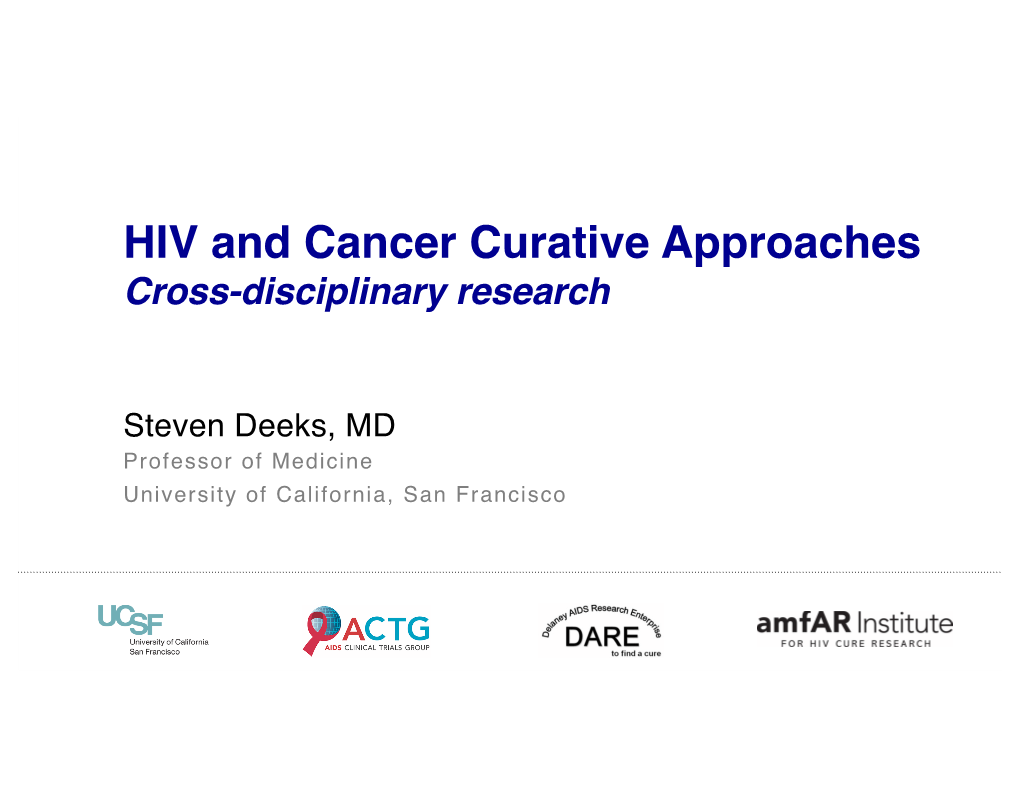 Deeks HIV Cancer Cure Oct 18 Ab