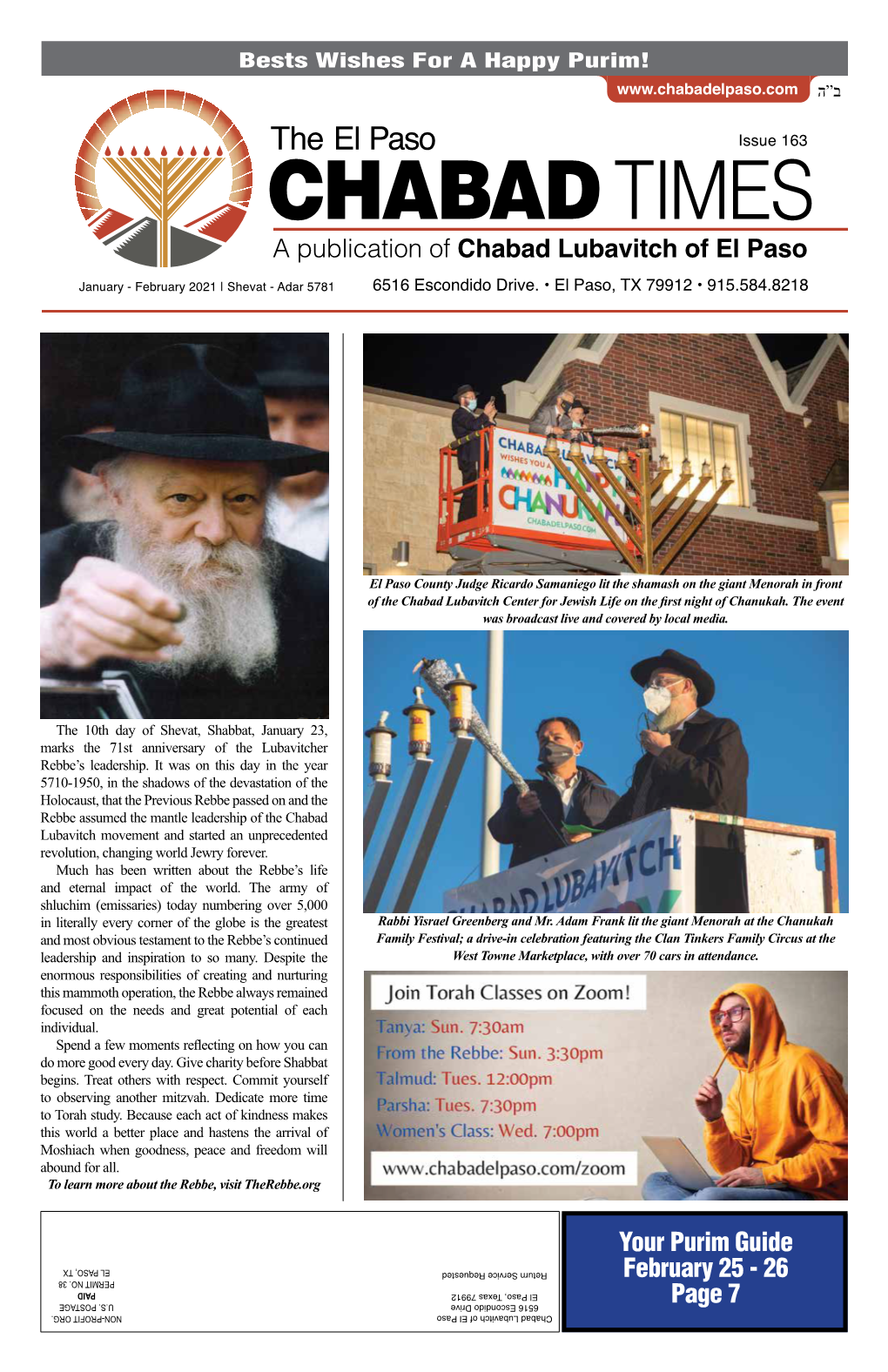 Chabad Lubavitch of El Paso