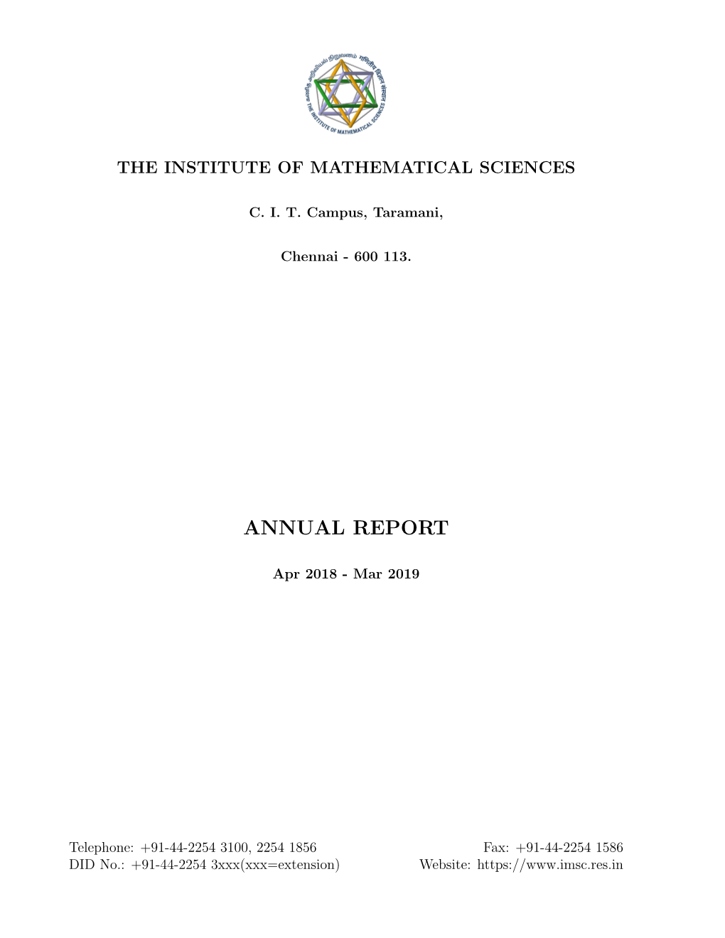 Annual Report