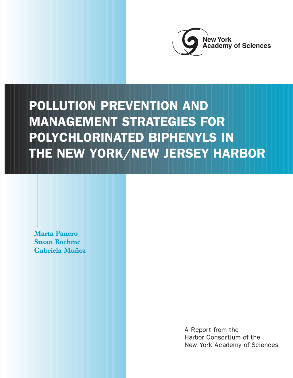 Pollution Prevention and Management Strategies for Polychlorinated Biphenyls in the New York/New Jersey Harbor
