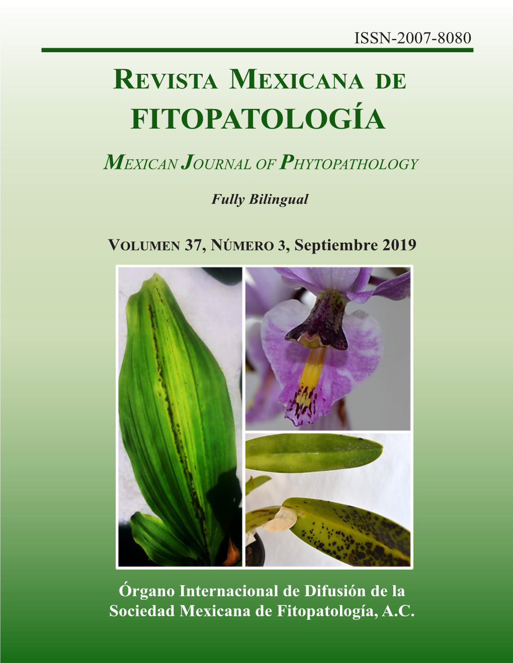 Mexican Journal of Phytopathology