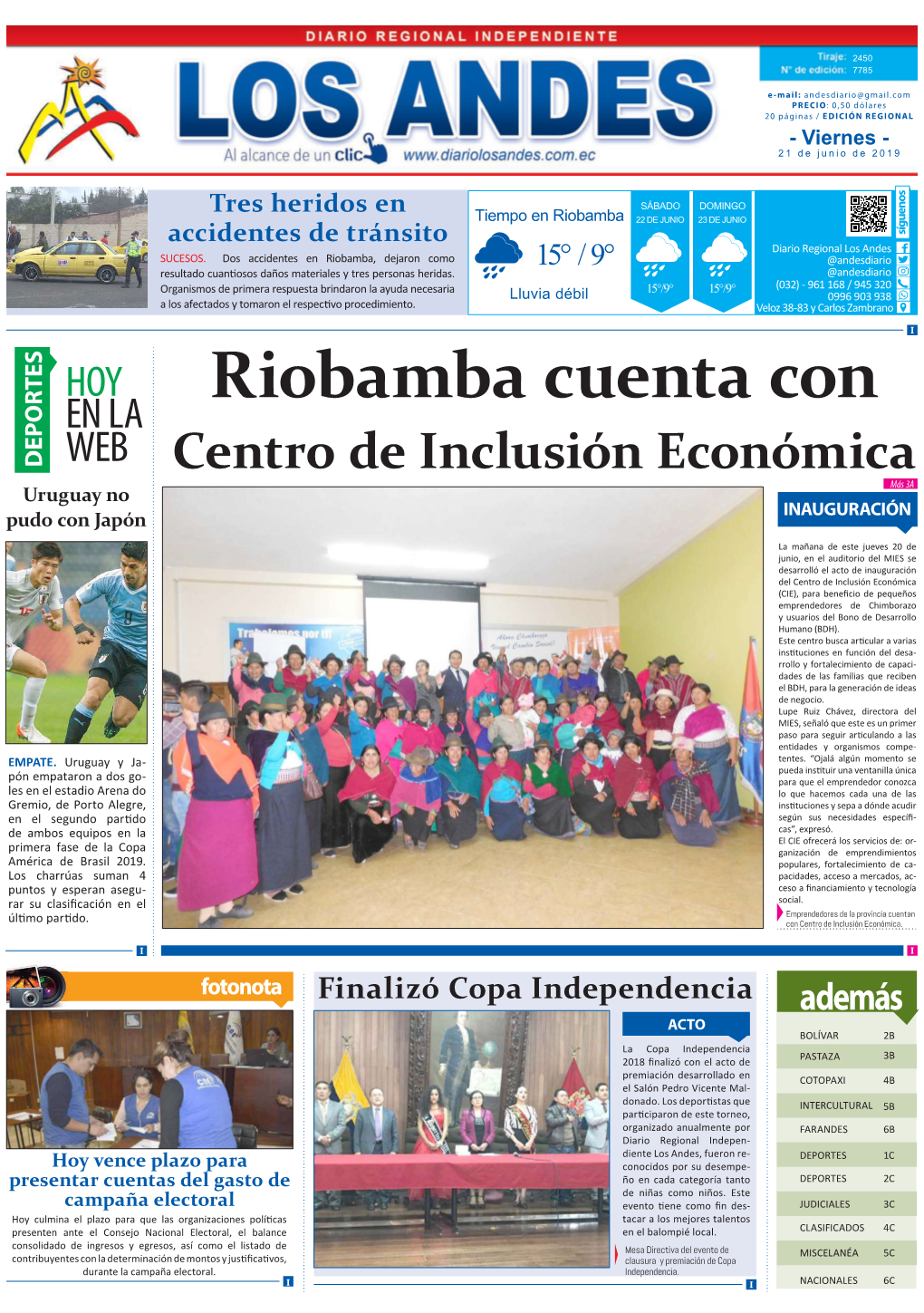 Riobamba Cuenta Con