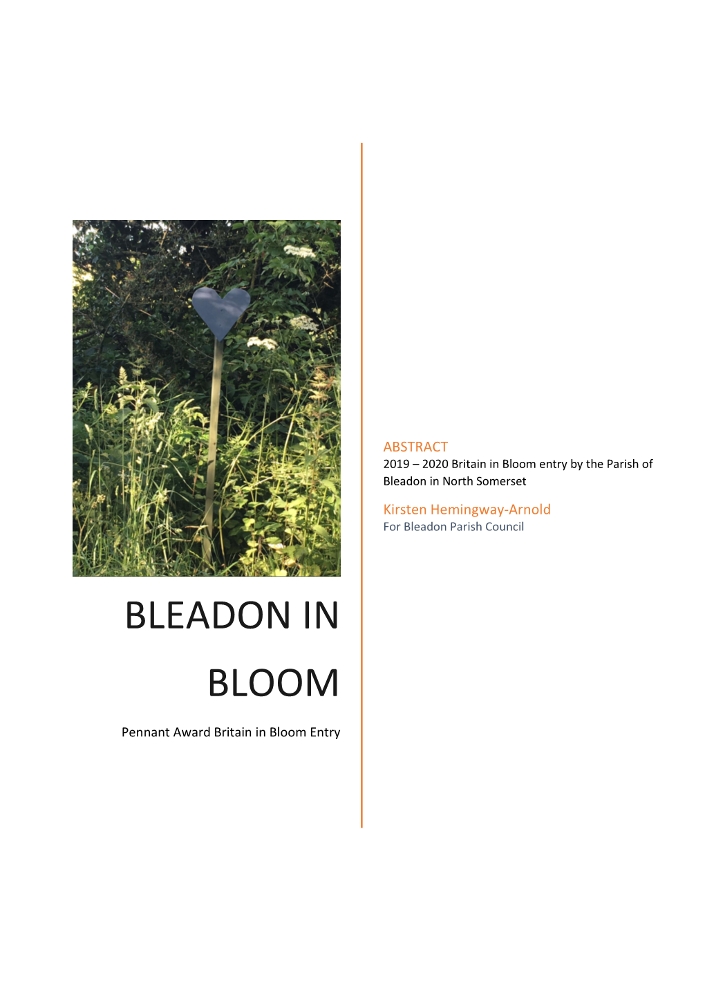 Bleadon in Bloom