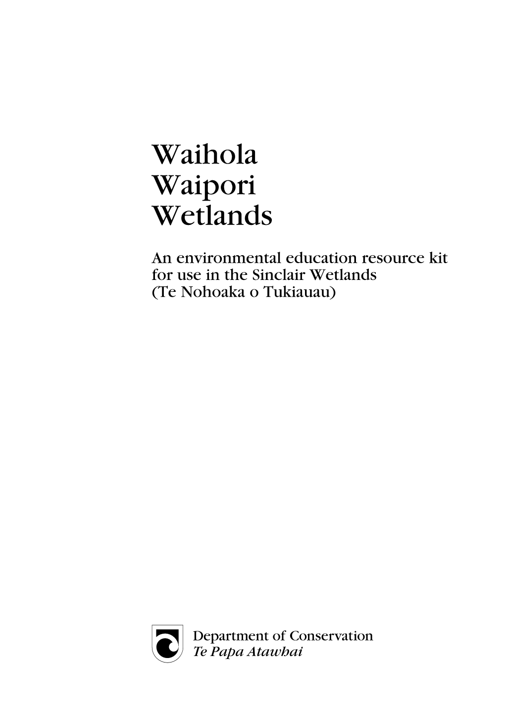 Waihola Waipori Wetlands