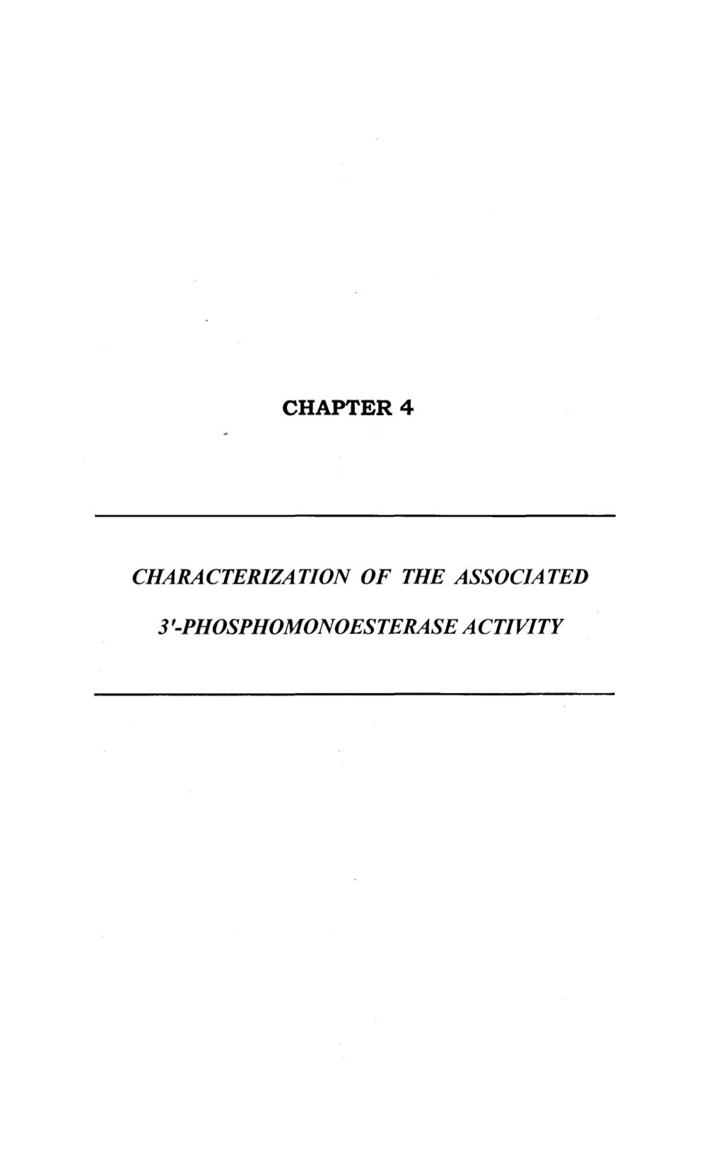 Chapter 4 Characterization of the Associated 3