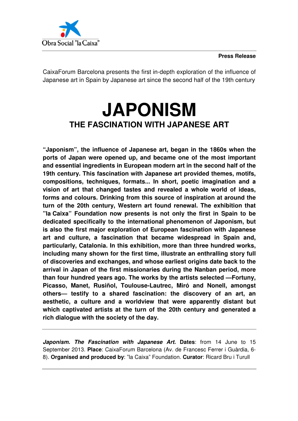 Japonism the Fascination with Japanese Art