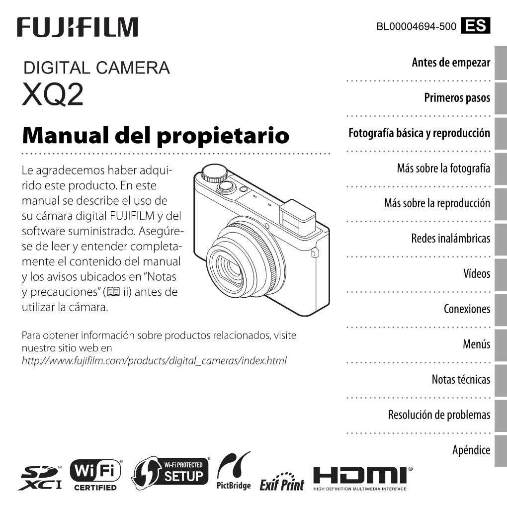 Manual Del Propietario Fotografía Básica Y Reproducción