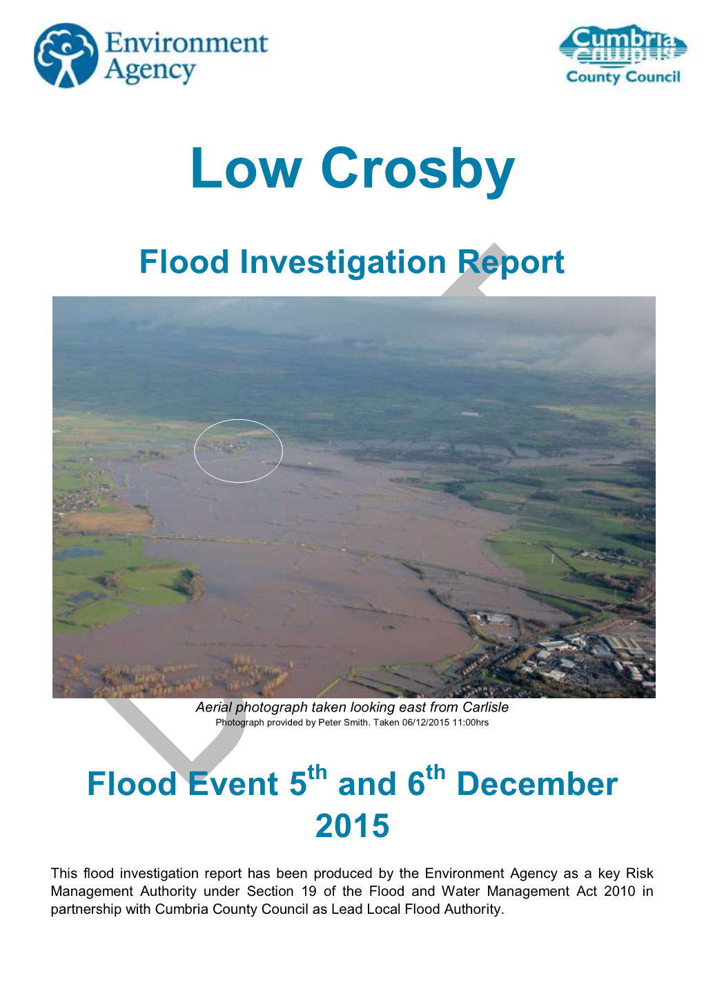 Low Crosby Floof Investiagtion Report