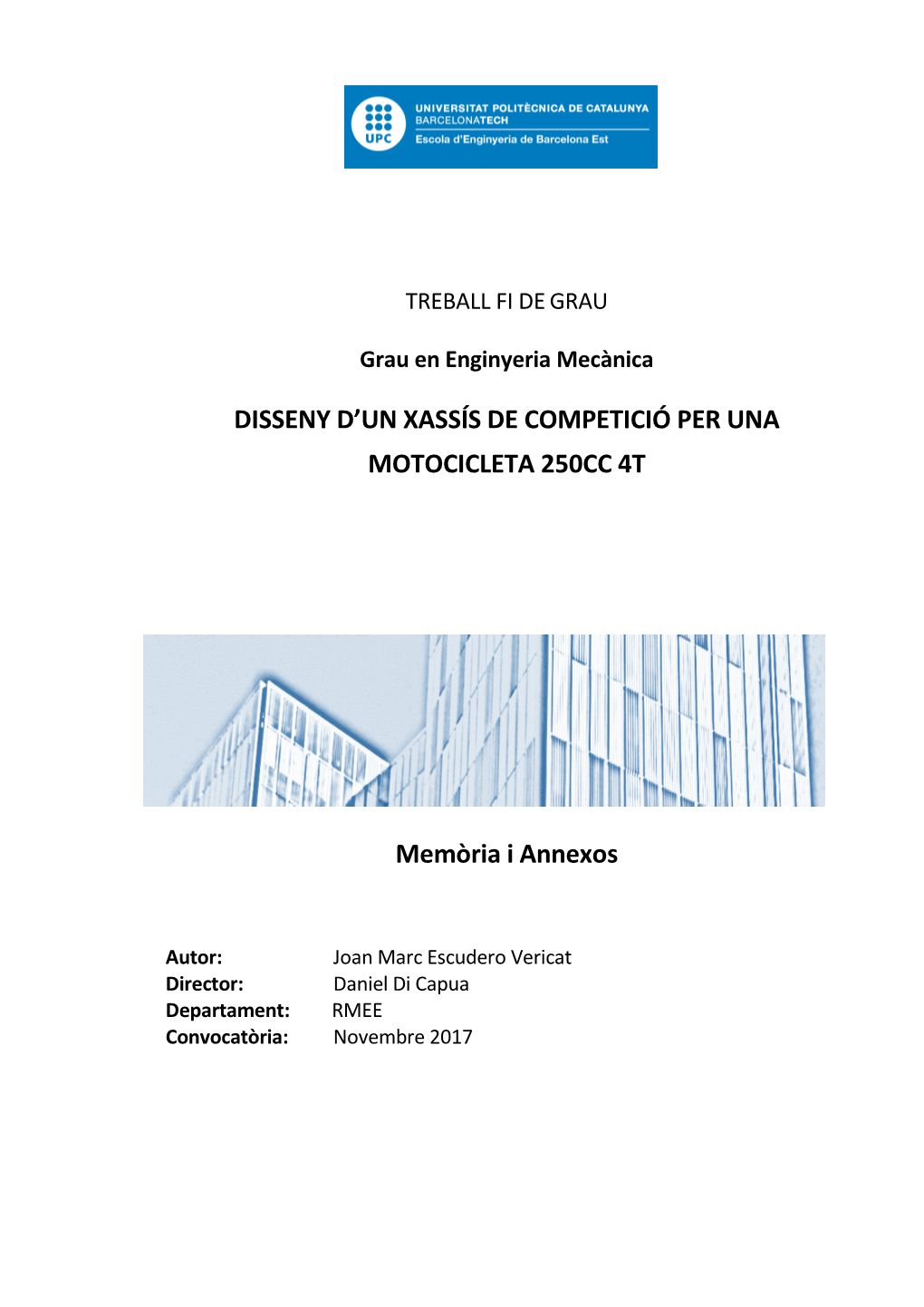 Disseny D'un Xassís De Competició Per Una