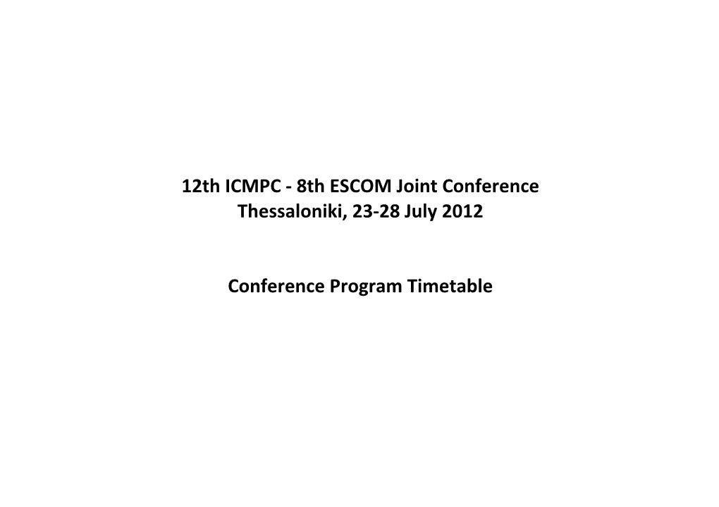 Conference Program (FINAL)