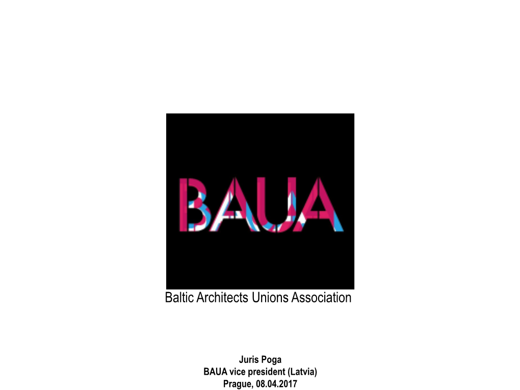 Baltic Architects Unions Association
