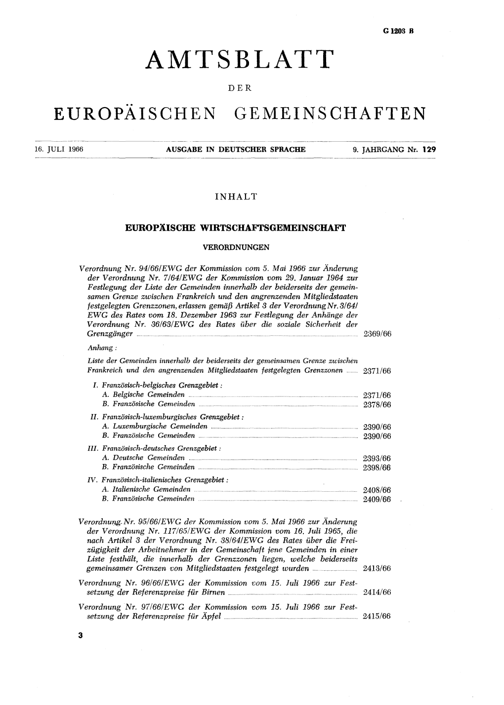 Page 1 G 1203 B AMTSBLATT DER EUROPÄISCHEN