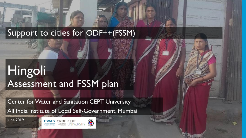 Hingoli FSSM Assessment and Plan