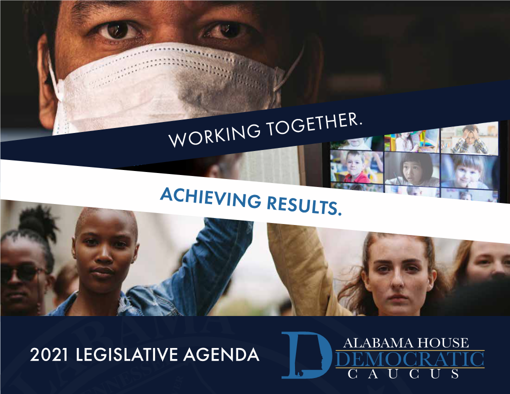 2021 Legislative Agenda Working Together