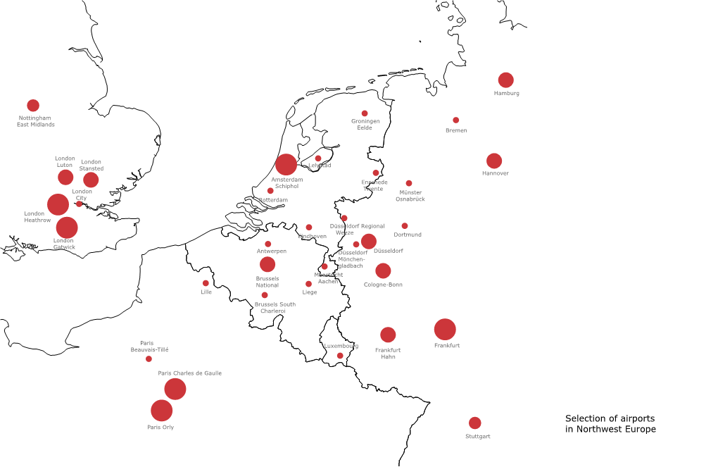 Atlas of Airports in Northwest Europe