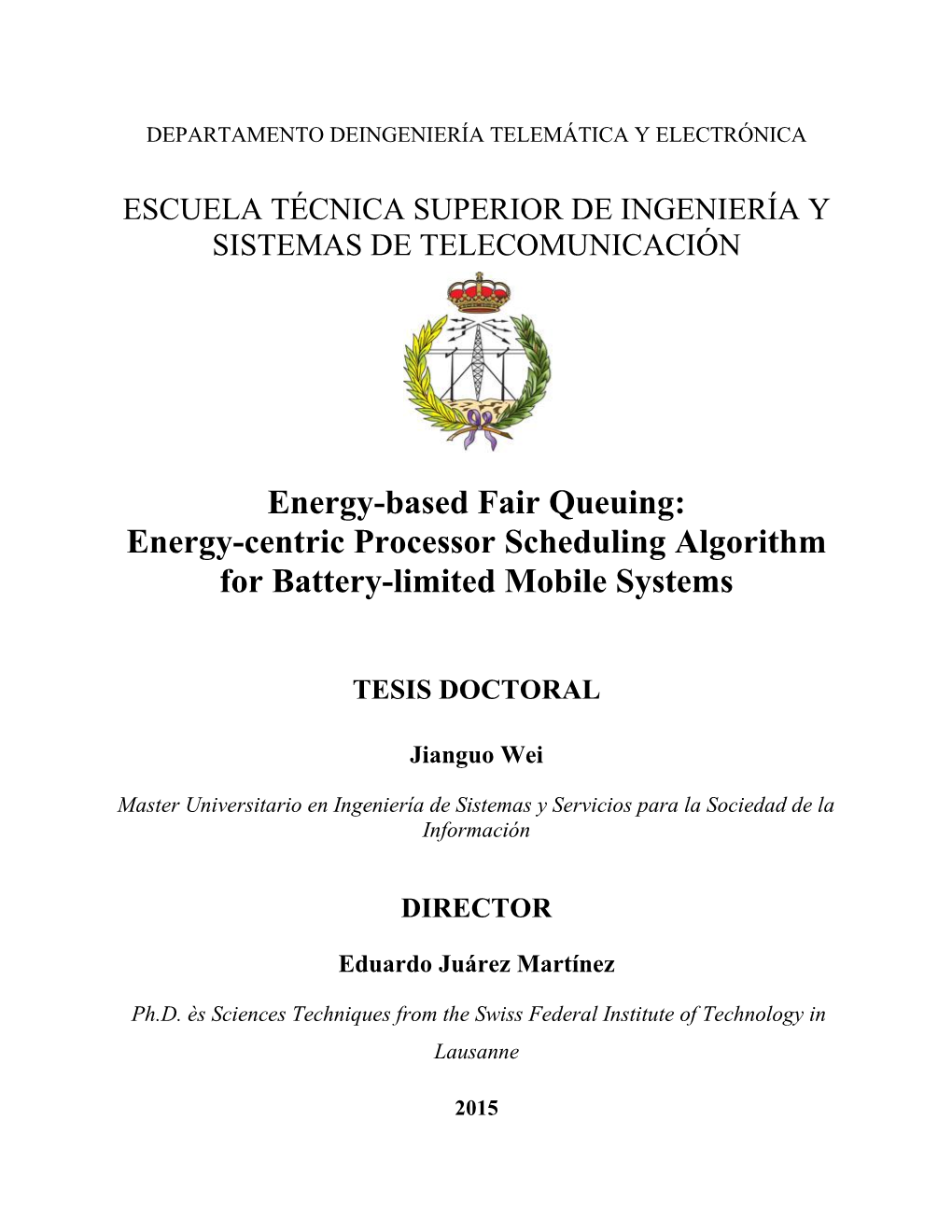 Energy-Centric Processor Scheduling Algorithm for Battery-Limited Mobile Systems