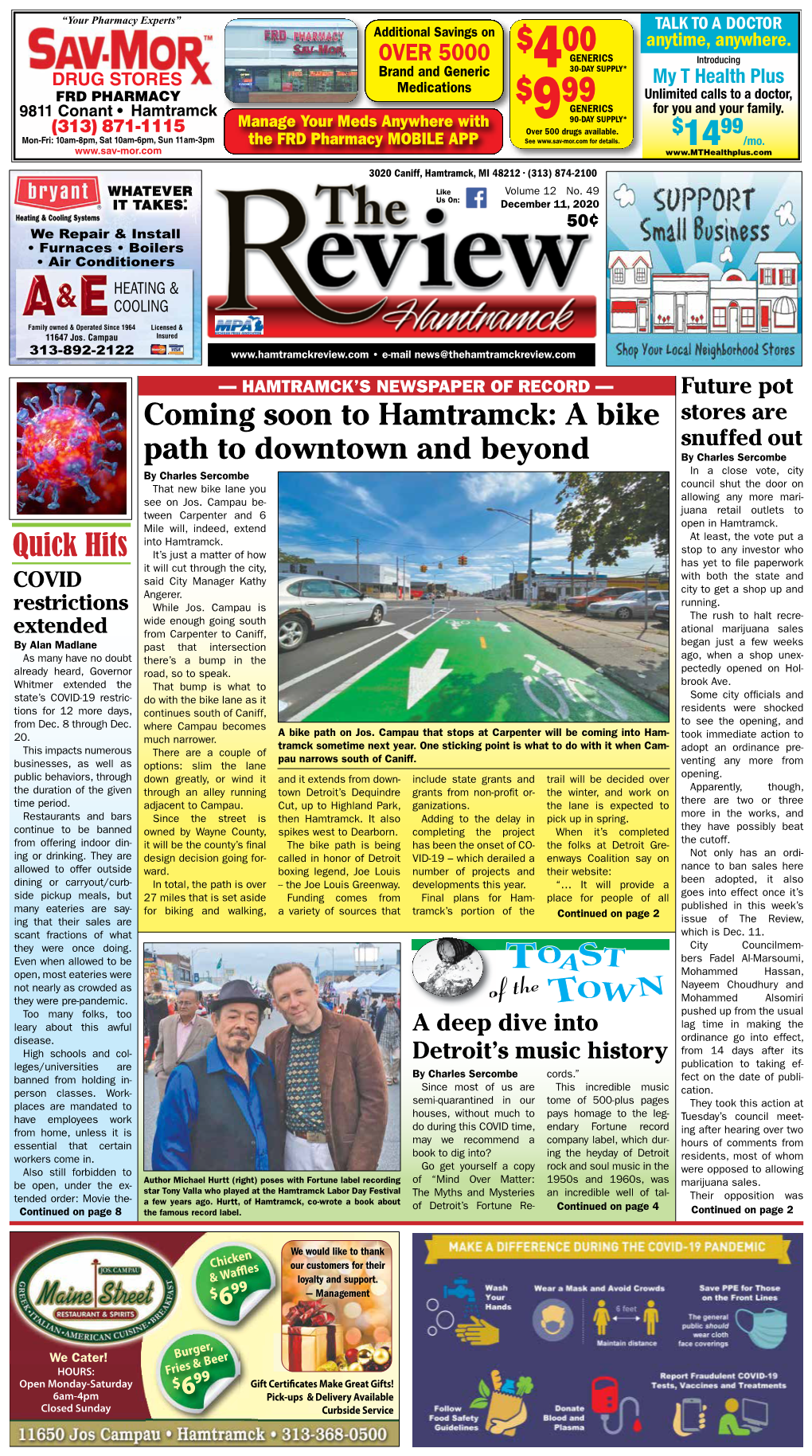 The Hamtramck Review12/11/20