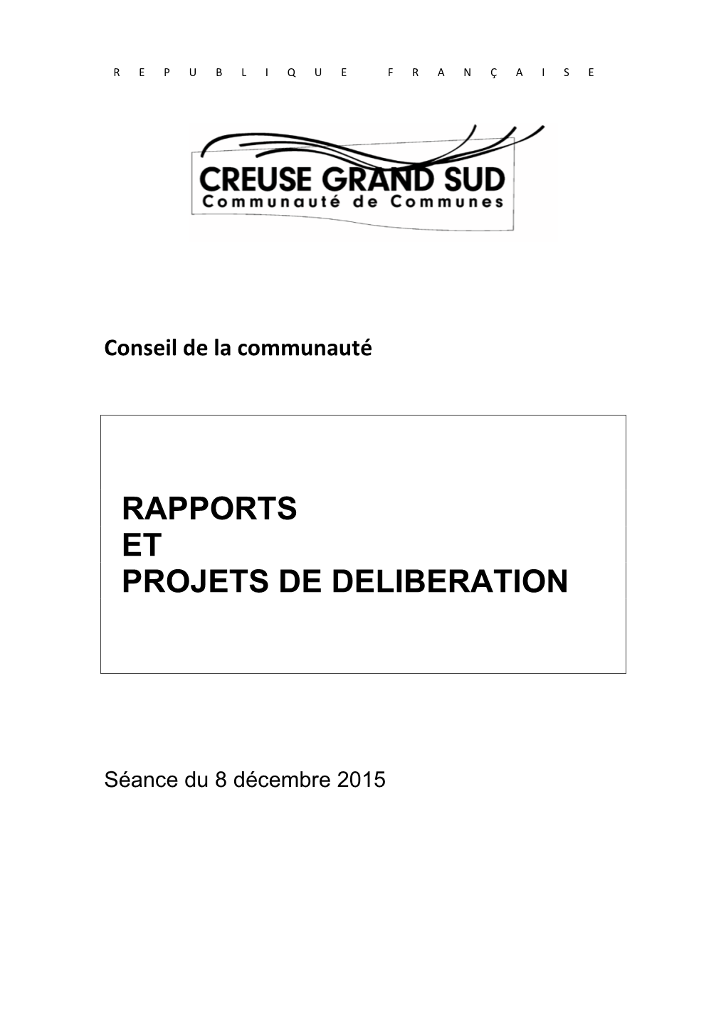 Consulter Le Projet SDCI 2015