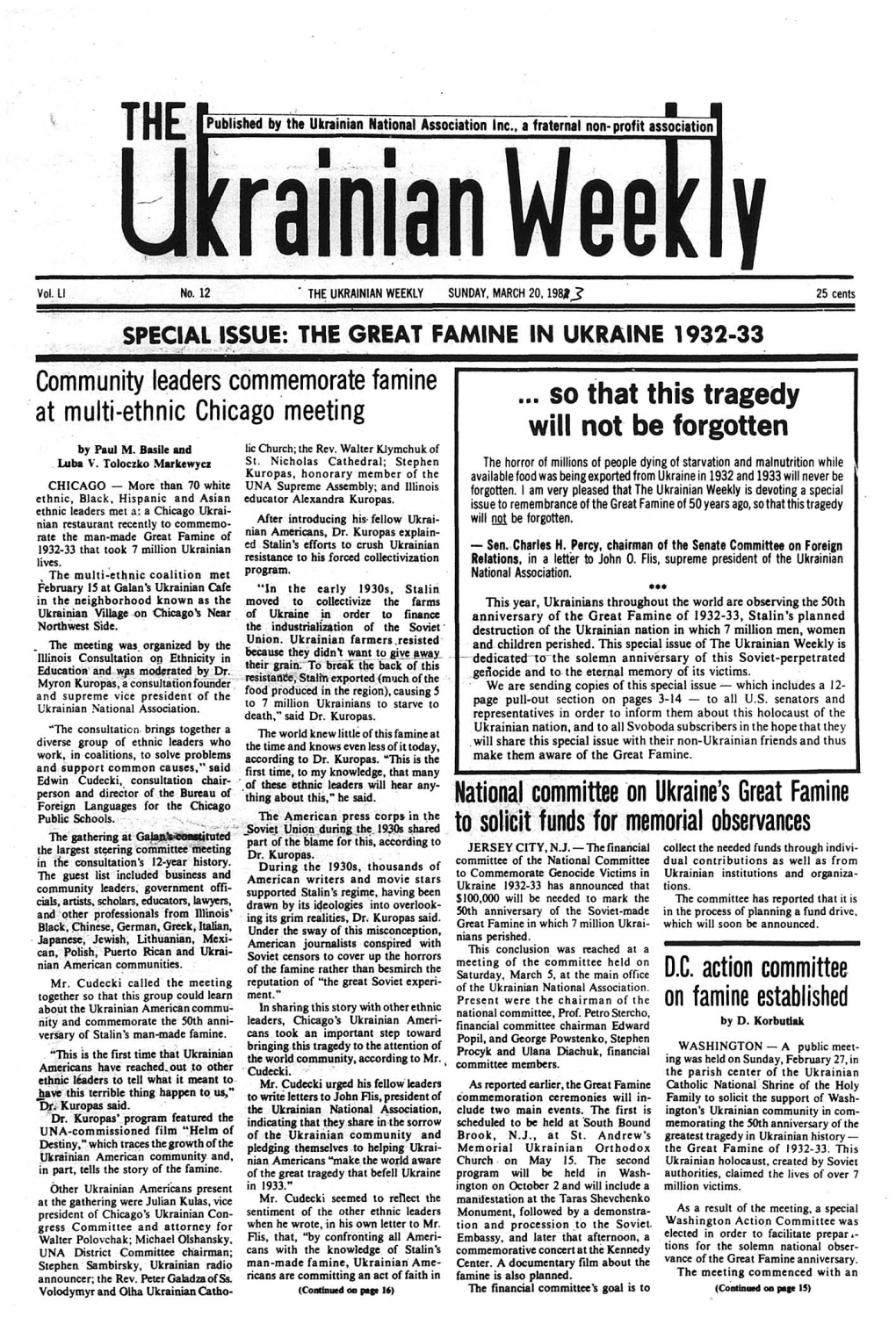 The Ukrainian Weekly 1983