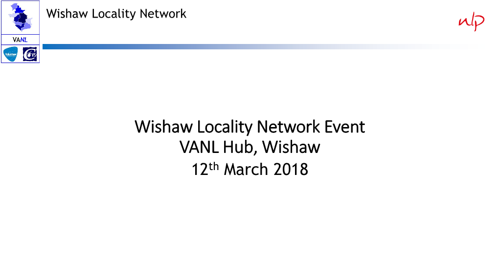 Wishaw Locality Network