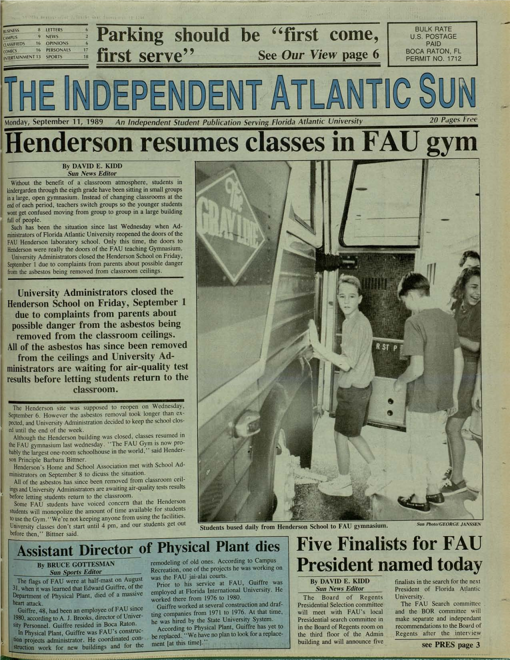 The Independent Atlantic Sun