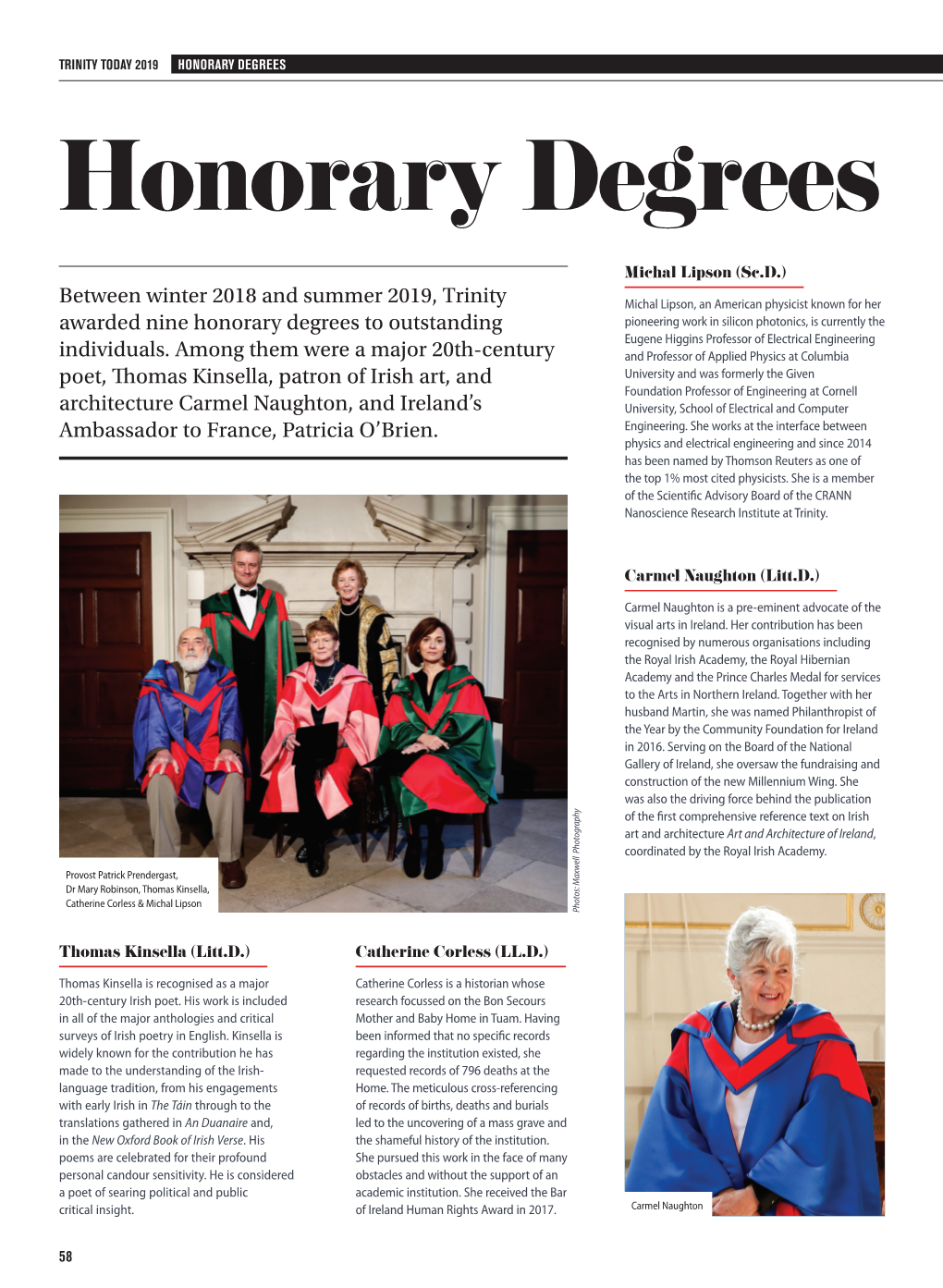 Honorary Degrees