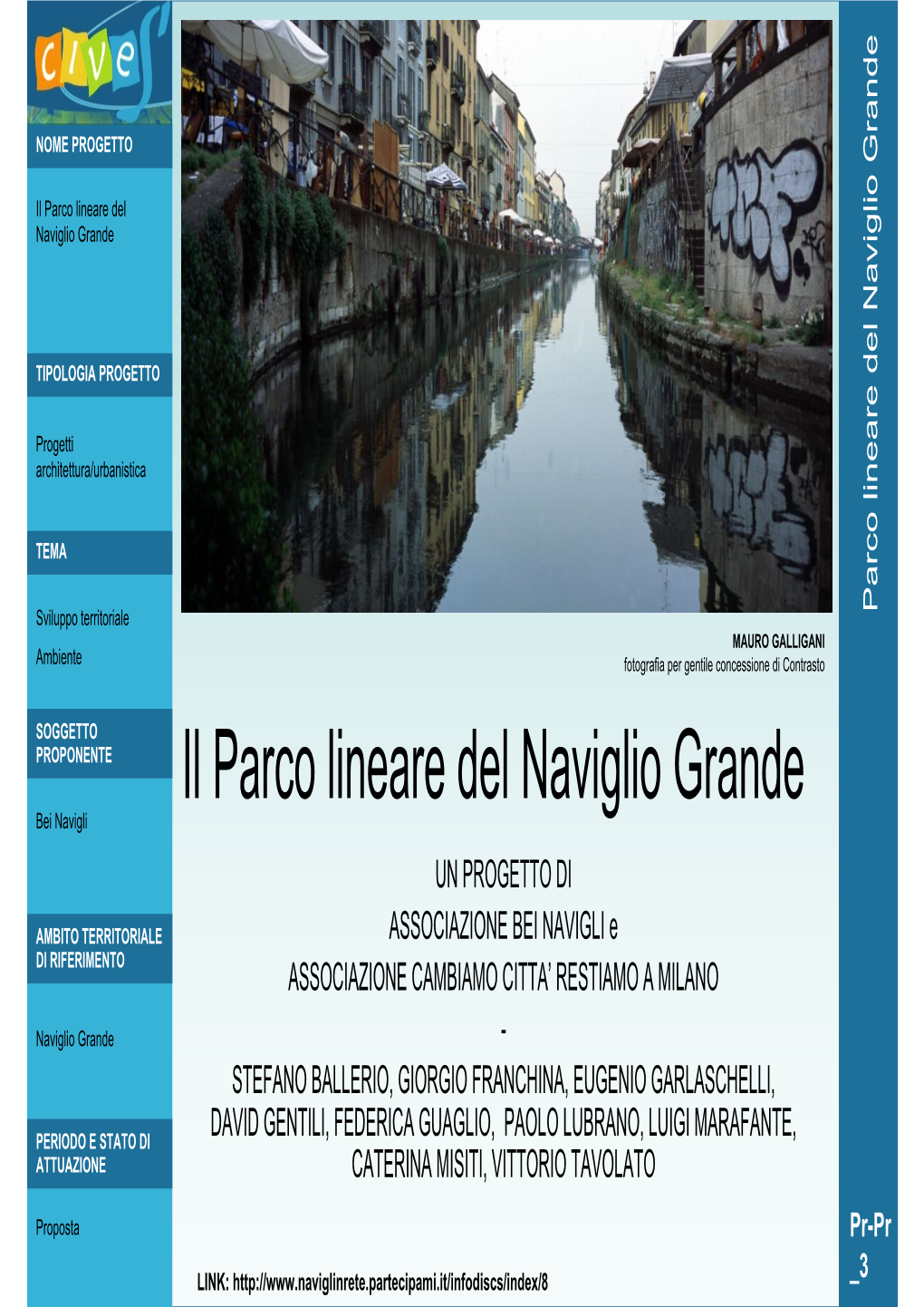 Il Parco Lineare Del Naviglio Grande