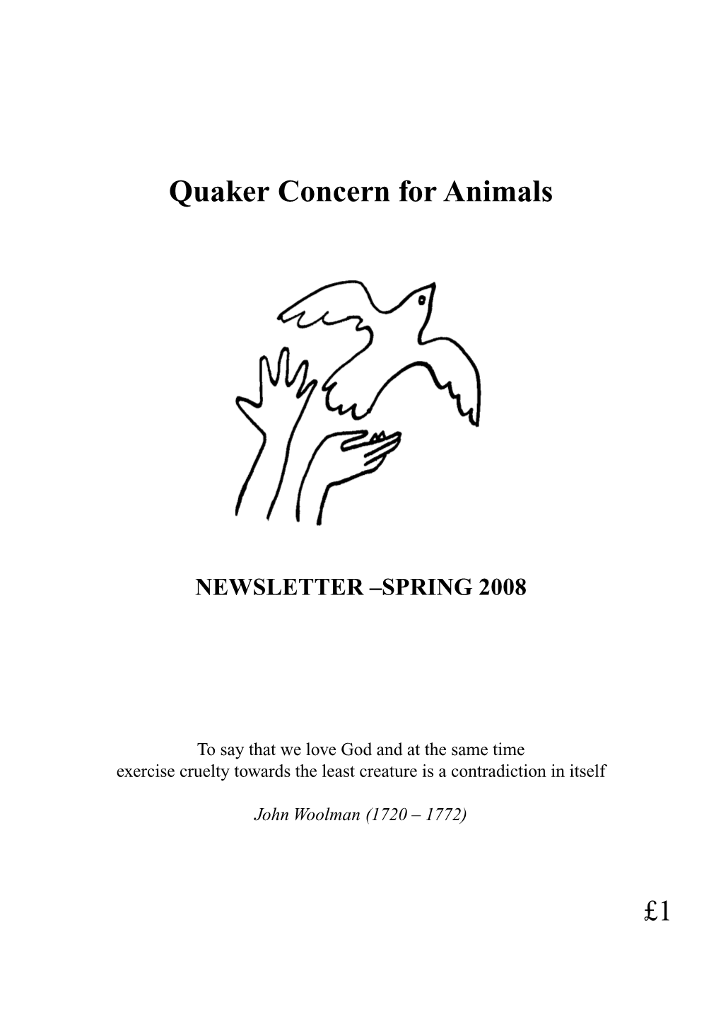 Quaker Concern for Animals