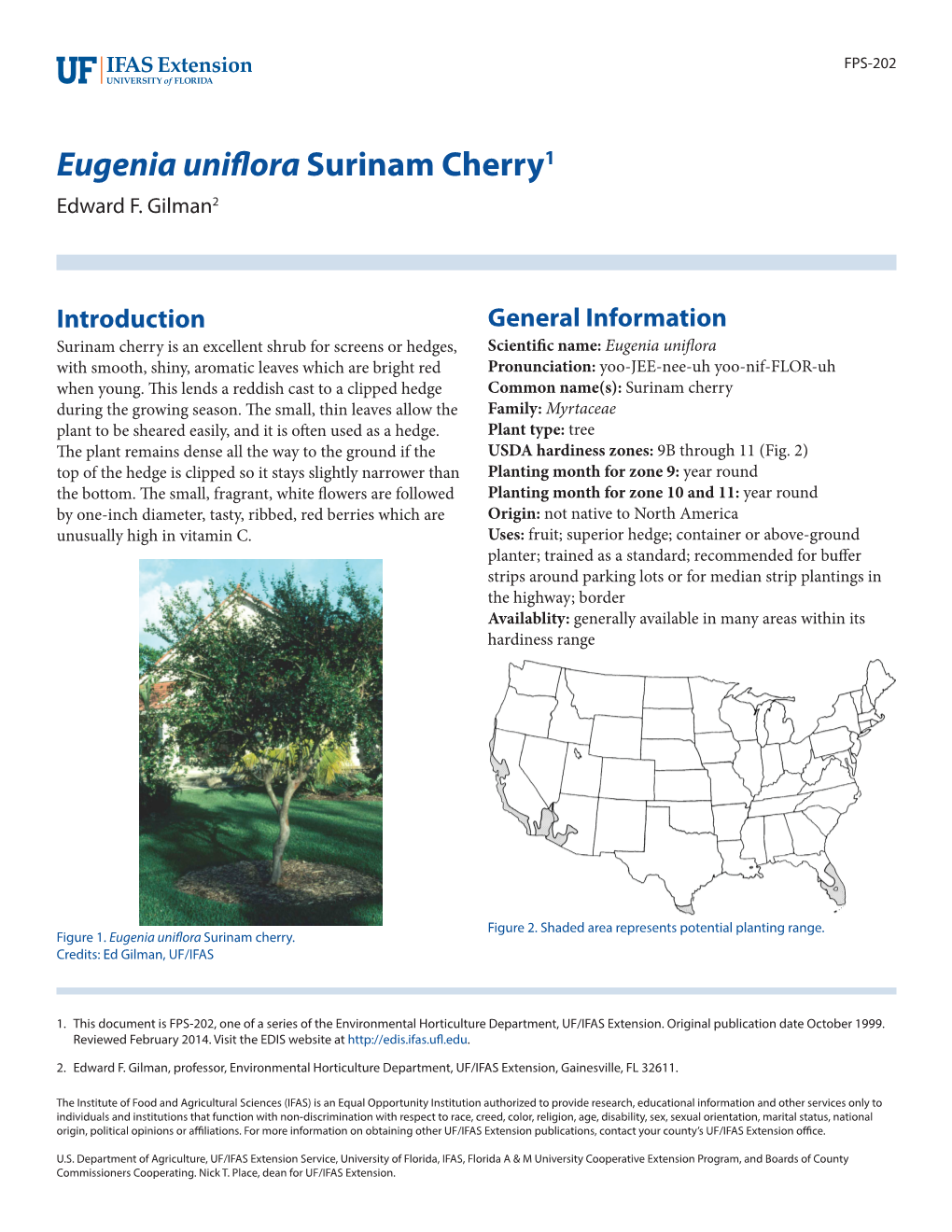 Eugenia Uniflora Surinam Cherry1 Edward F