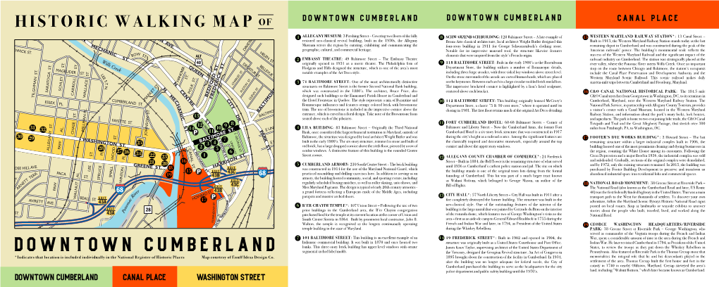 Cumberland Historic Walking Tour