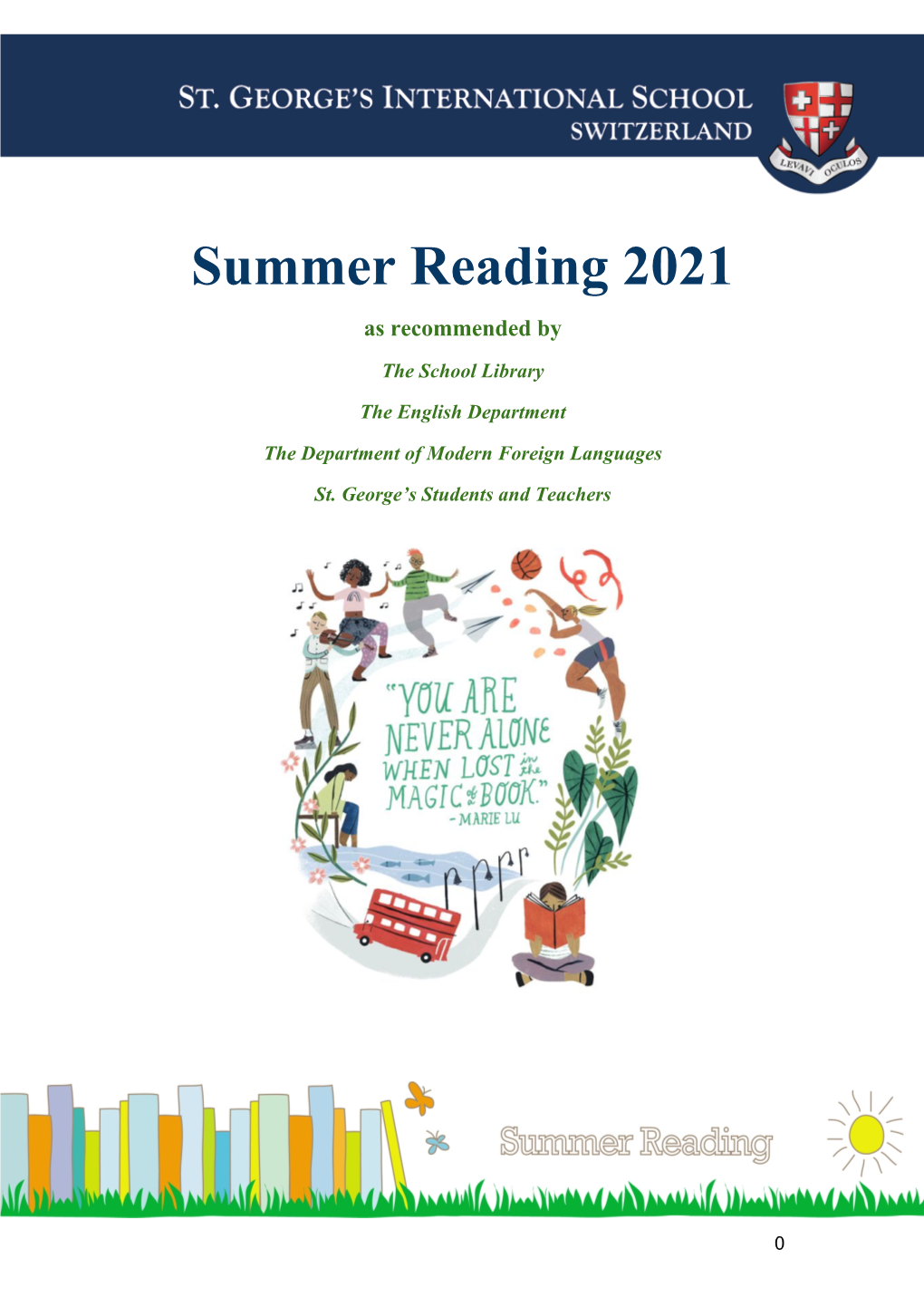 Summer Reading Recommendations 2021