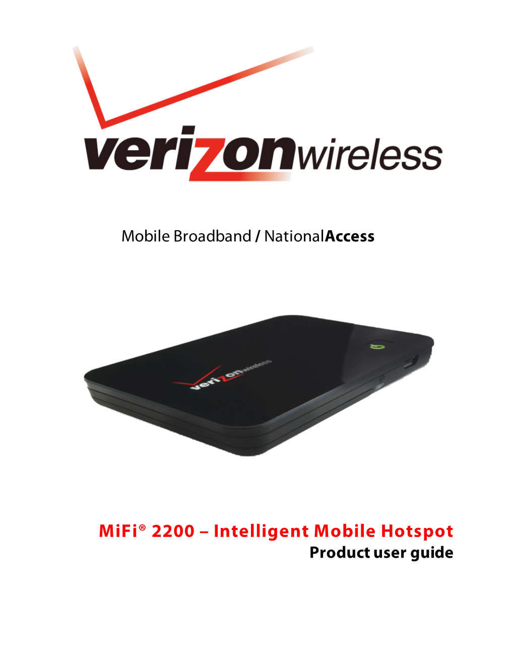 Mifi® 2200 – Intelligent Mobile Hotspot Product User Guide