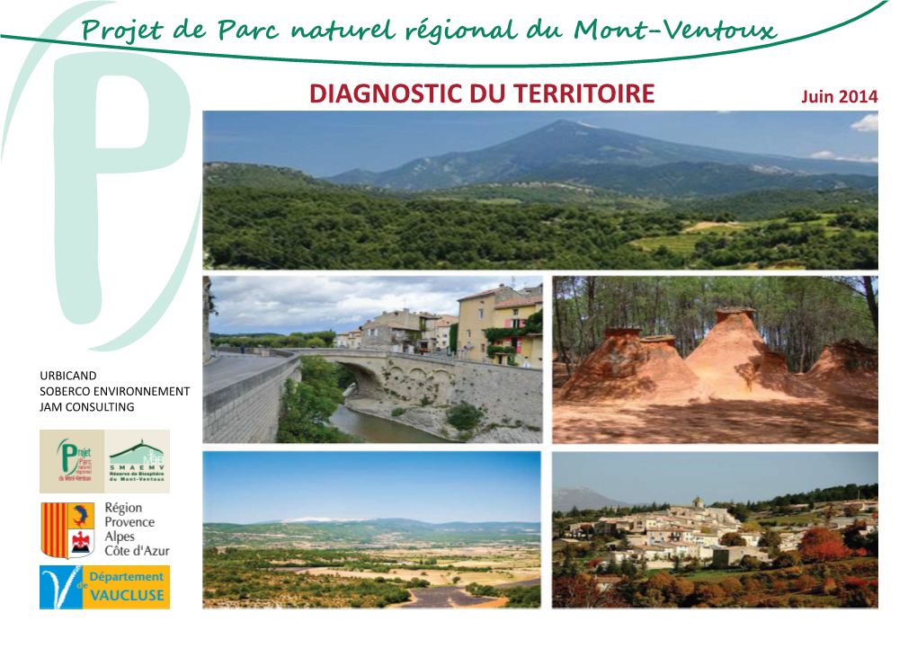 DIAGNOSTIC DU TERRITOIRE Juin 2014