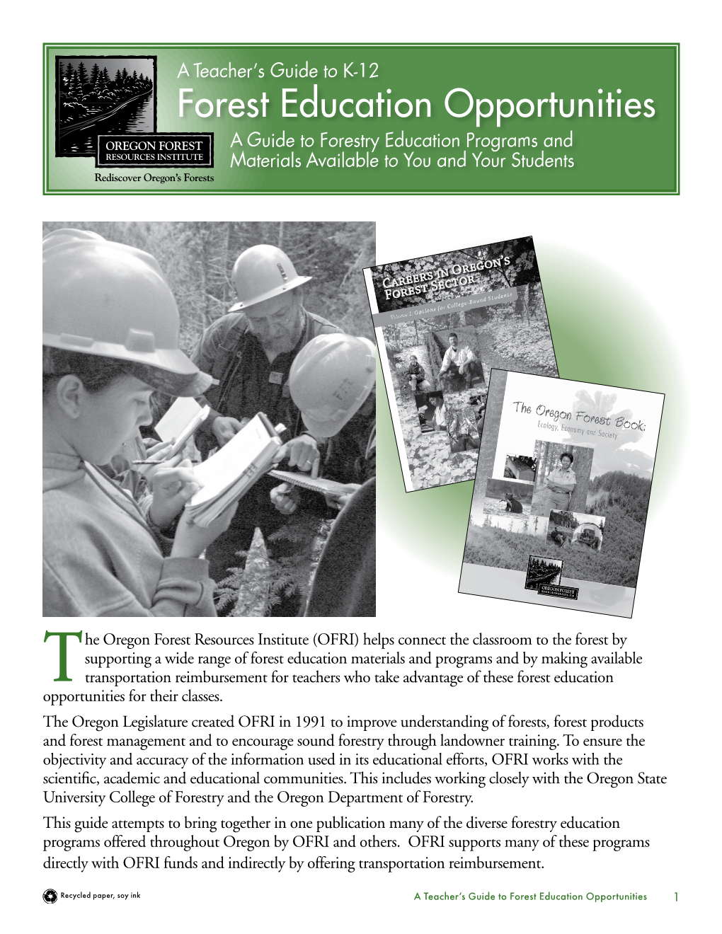 Forest Education Opportunities