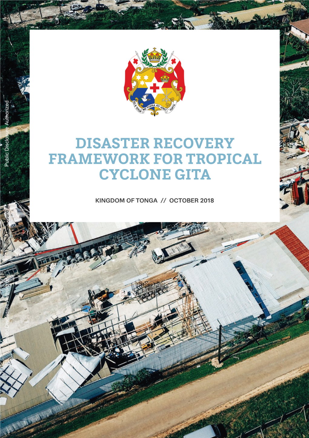 Disaster Recovery Framework for Tropical Cyclone Gita