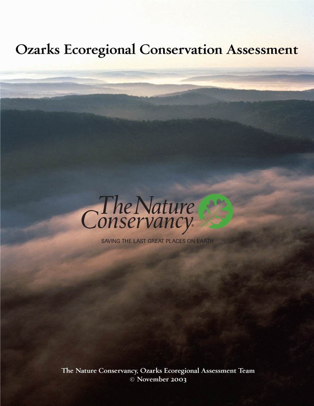 Appendix 3.1. Ozarks Ecoregional Assessment