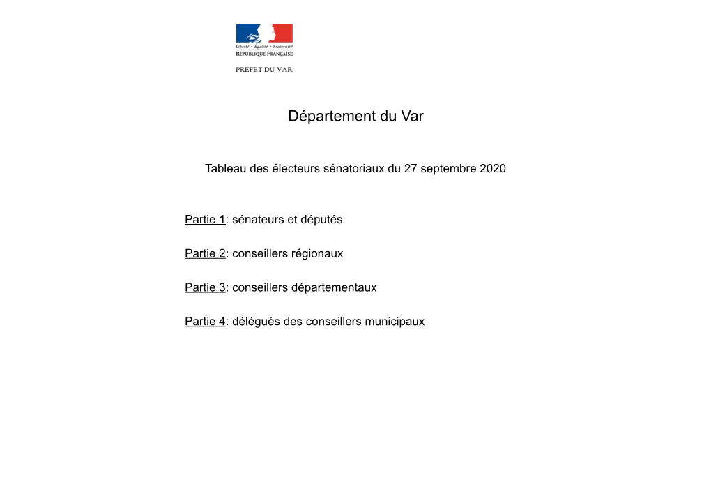 Département Du Var