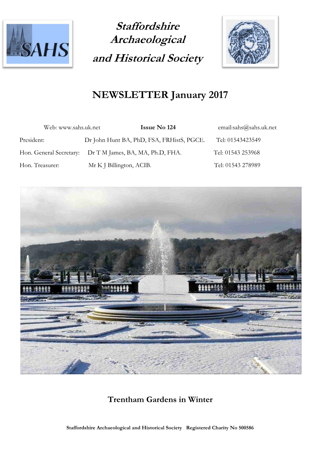 Newsletter 124 January 2017