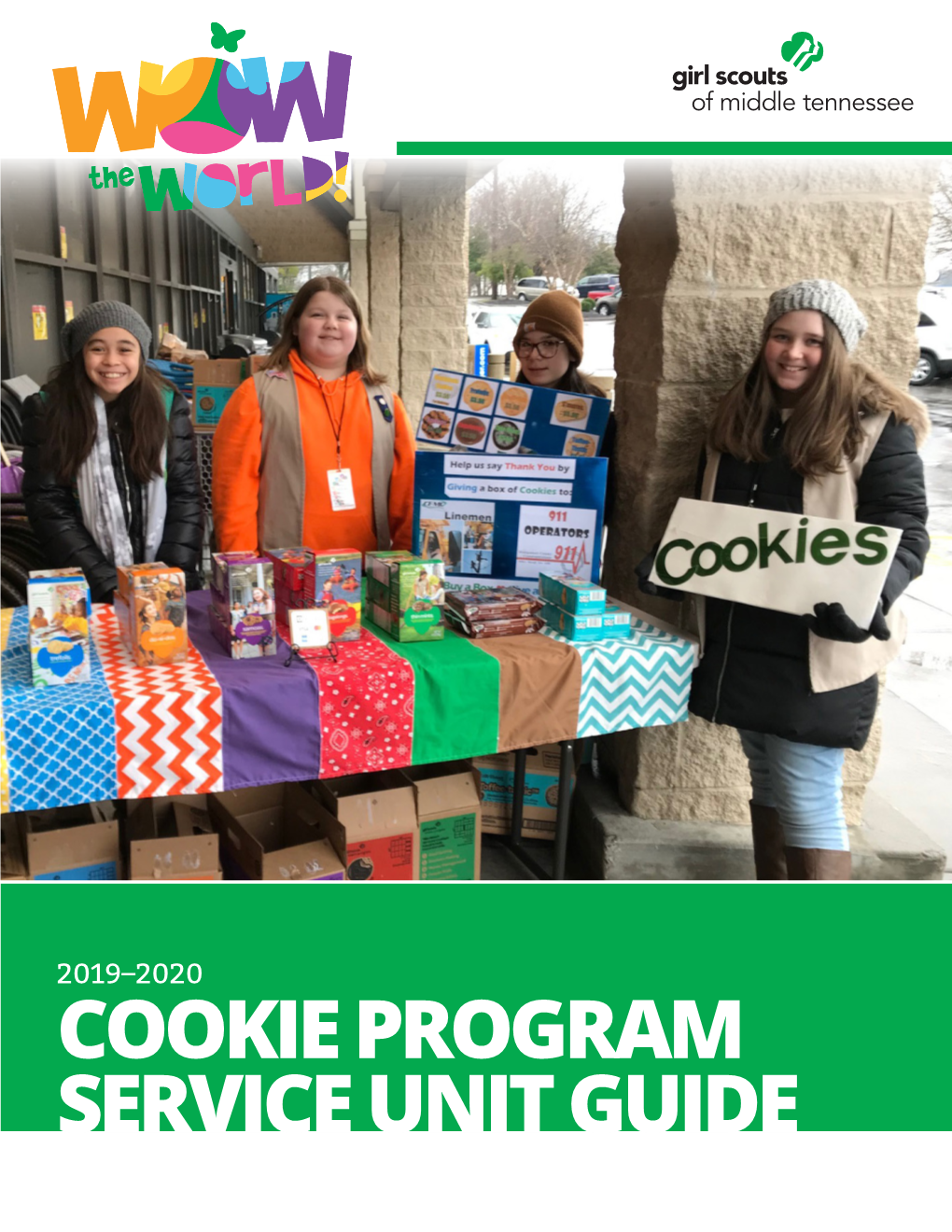 Cookie Program Service Unit Guide 2019-2020 Calendar