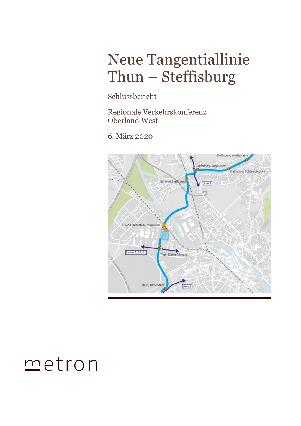 Neue Tangentiallinie Thun – Steffisburg